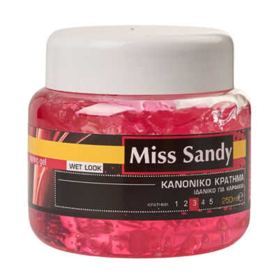 MISS SANDY GEL 250ml - (KANONIKO ΚΡΑΤΗΜΑ) (ΚΟΚΚΙΝΟ)