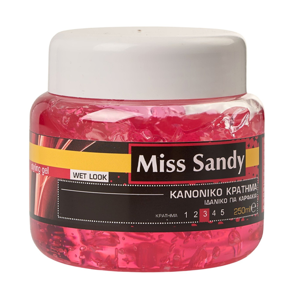 MISS SANDY GEL 250ml - (KANONIKO ΚΡΑΤΗΜΑ) (ΚΟΚΚΙΝΟ)