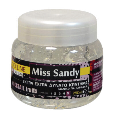 MISS SANDY GEL 250ml - (EXTRA ΔΥΝΑΤΟ ΚΡΑΤΗΜΑ) (ΔΙΑΦΑΝΕΣ)