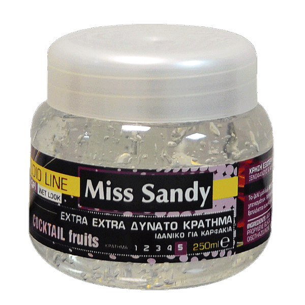 MISS SANDY GEL 250ml - (EXTRA ΔΥΝΑΤΟ ΚΡΑΤΗΜΑ) (ΔΙΑΦΑΝΕΣ)
