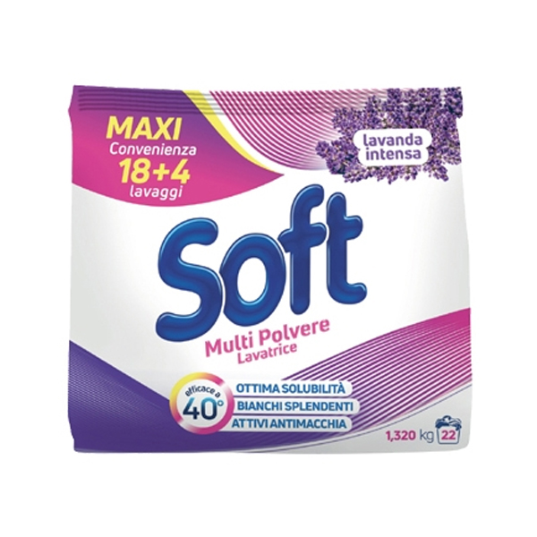 SOFT ΣΚΟΝΗ ΠΛΥΝΤΗΡΙΟΥ  22μεζ. (1,1kg) - (ΛΕΒΑΝΤΑ)