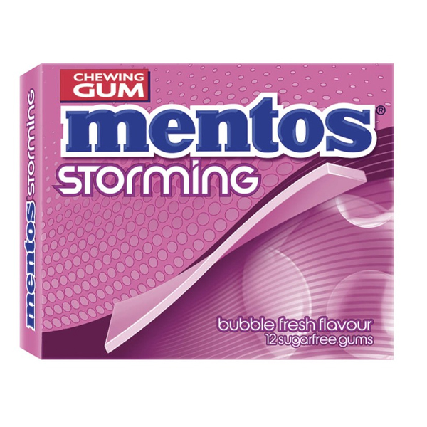 MENTOS STORMING 12x33gr. - (BUBBLE FRESH) (1578418)
