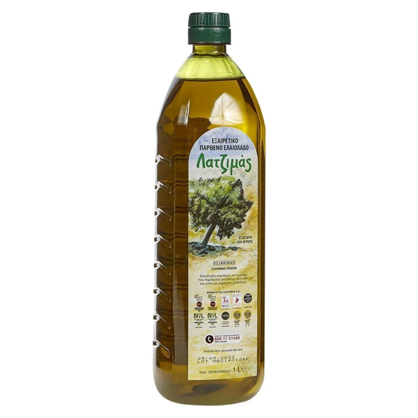 ΛΑΤΖΙΜΑΣ ΕΞΑΙΡΕΤΙΚΑ ΠΑΡΘΕΝΟ ΕΛΑΙΟΛΑΔΟ 1lit