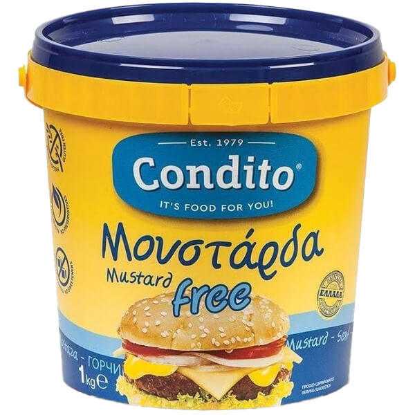 CONDITO ΜΟΥΣΤΑΡΔΑ 1kg - (FREE ΑΠΑΛΗ ΚΟΥΒΑΔΑΚΙ)