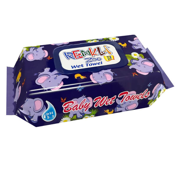 RENKLI ΜΩΡΟΜΑΝΤΗΛΑ ΜΕ ΚΑΠΑΚΙ  72τεμ. - (ΖΟΟ SERIES)