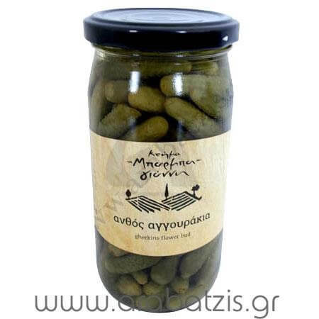 ΜΠΑΡΜΠΑ ΓΙΑΝΝΗΣ ΑΓΓΟΥΡΑΚΙΑ ΑΝΘΟΣ ΒΑΖΟ 355gr.
