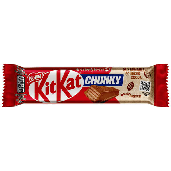 KIT KAT CHUNKY (24x40gr) - (ΣΟΚΟΛΑΤΑ ΓΑΛΑΚΤΟΣ)
