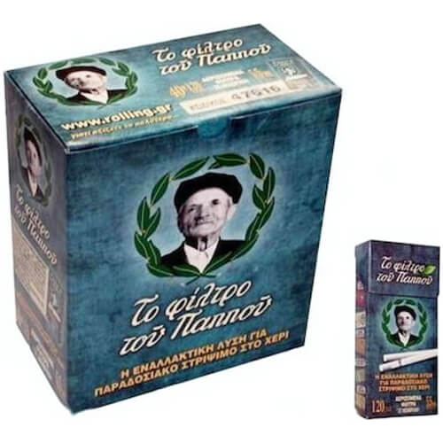 ΤΟΥ ΠΑΠΠΟΥ ΦΙΛΤΡΑΚΙΑ 5.5mm (40x120) - (47616)