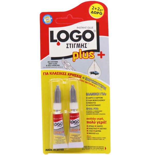 LOGO ΚΟΛΛΑ ΣΤΙΓΜΗΣ PLUS (2gr.+2gr.)