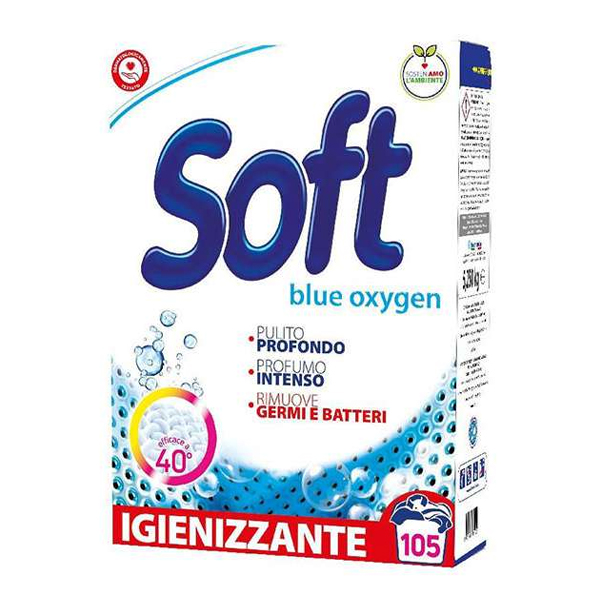 SOFT ΣΚΟΝΗ ΠΛΥΝΤΗΡΙΟΥ 105μεζ. (5,25kg) - (BLUE OXYGEN)
