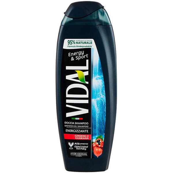 VIDAL ΑΦΡΟΛΟΥΤΡΟ 500ml - (ENERGY ΚΑΙ SPORT)