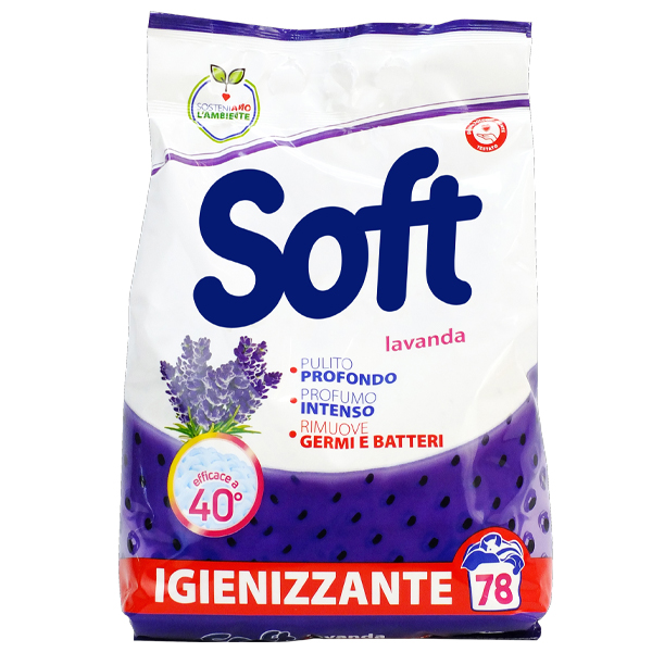 SOFT ΣΚΟΝΗ ΠΛΥΝΤΗΡΙΟΥ  78μεζ. (3,9kg) - (ΛΕΒΑΝΤΑ)