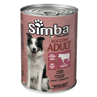 SIMBA ΣΚΥΛΟΤΡΟΦΗ ΚΟΝΣΕΡΒΑ 415gr - (ΒΟΔΙΝΟ)