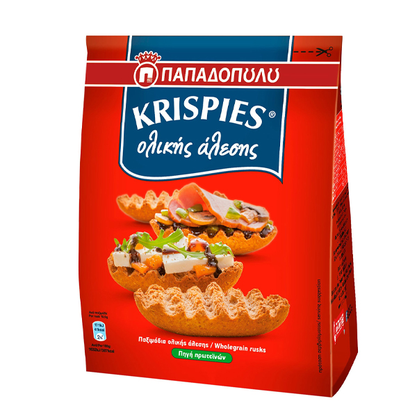 ΠΑΠΑΔΟΠΟΥΛΟΥ KRISPIES 200gr. - (ΟΛΙΚΗΣ ΑΛΕΣΗΣ)