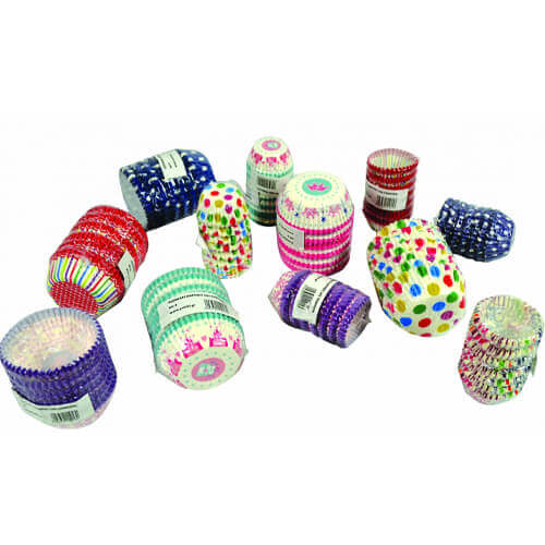 ΦΟΡΜΑΚΙΑ ΧΑΡΤΙΝΑ ΓΙΑ ΚΕΙΚ 7cm - (100τεμ.)