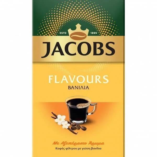 JACOBS ΚΑΦΕΣ ΦΙΛΤΡΟΥ 250gr. - (ΒΑΝΙΛΙΑ)