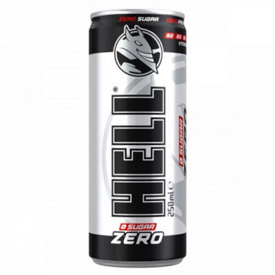 HELL ENERGY DRINK 250ml - (ZERO CALORIES-BLACK)