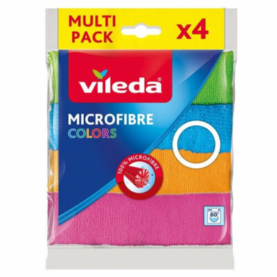 VILEDA ΠΑΝΙ ΜΙΚΡΟΙΝΕΣ COLORS (4τεμ.)