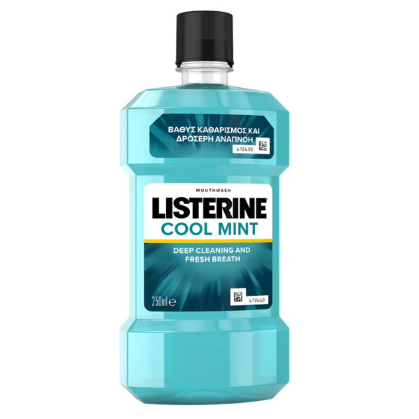 LISTERINE ΣΤΟΜΑΤΙΚΟ ΔΙΑΛΥΜΑ 250ml - (COOL MINT)