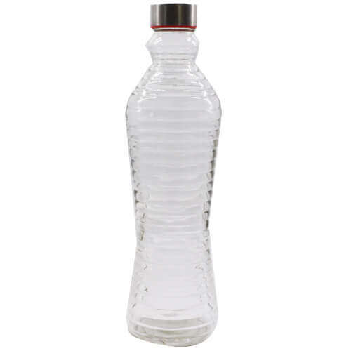 ΜΠΟΥΚΑΛΙ ΝΕΡΟΥ ΚΥΜΑΤΙΣΤΟ ΜΕ inox ΚΑΠΑΚΙ 1lit - (Ε2510)