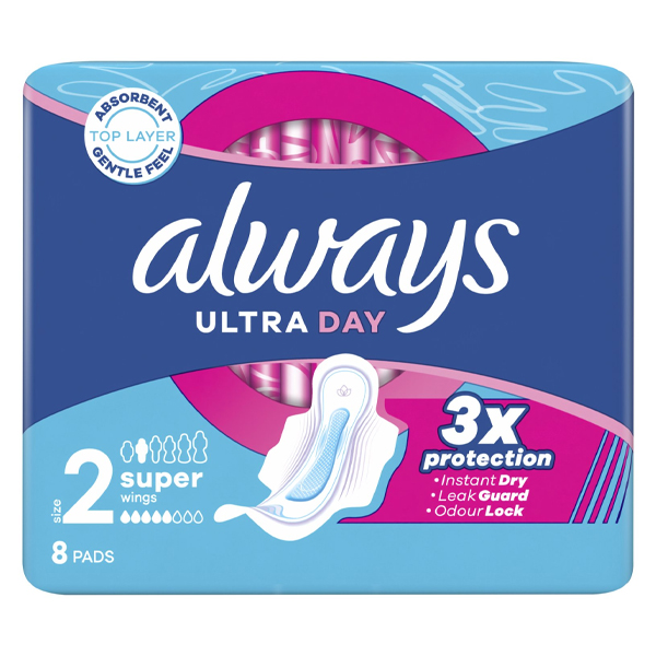 ALWAYS ΣΕΡΒΙΕΤΕΣ ULTRA  8τεμ. - (LONG PLUS)
