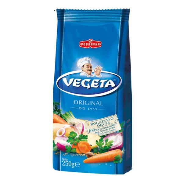 VEGETA ΓΕΥΣΤΙΚΟ ΚΑΡΥΚΕΥΜΑ ΤΡΟΦΙΜΩΝ   250gr