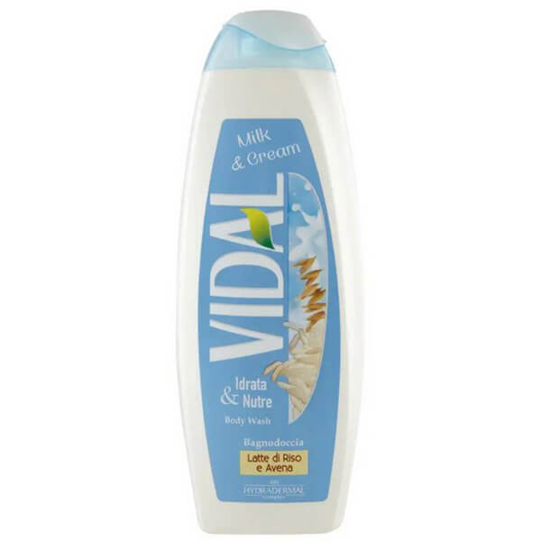 VIDAL ΑΦΡΟΛΟΥΤΡΟ 500ml - (MILK ΚΑΙ CREAM)