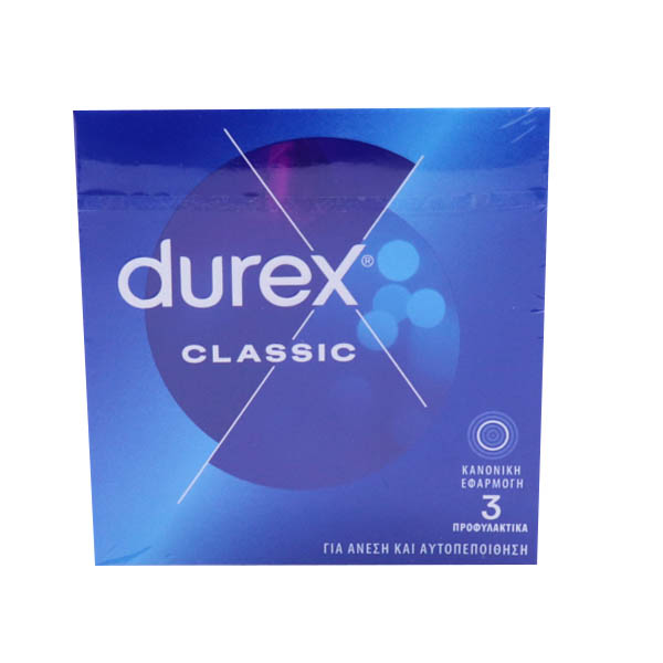 DUREX ΠΡΟΦΥΛΑΚΤΙΚΑ  3τεμ. - (CLASSIC)
