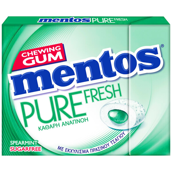MENTOS PURE FRESH SLIM BOX (12x28gr.) - (SPEARMINT) (1675015)