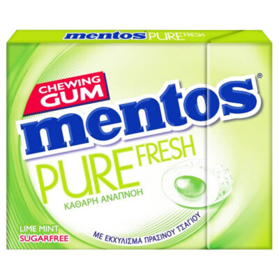 MENTOS PURE FRESH SLIM BOX (12x28gr.) - (LIME MINT) (1675038)