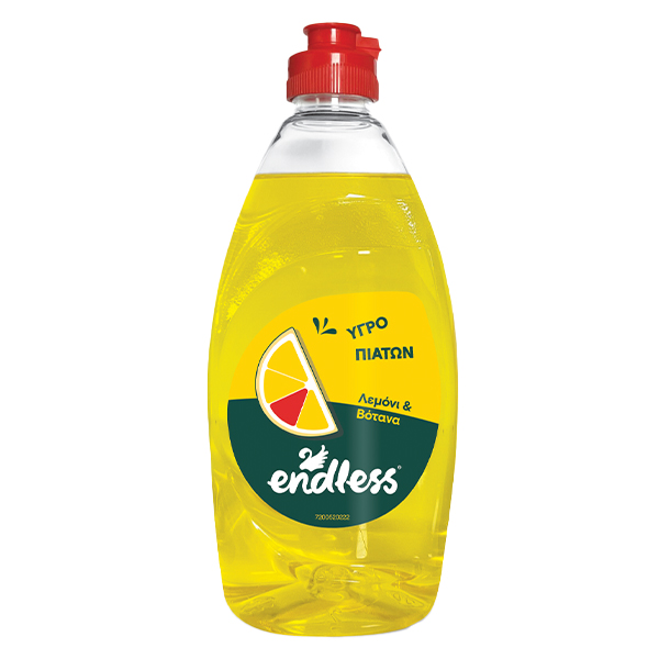 ENDLESS ΥΓΡΟ ΠΙΑΤΩΝ 500ml - (ΛΕΜΟΝΙ ΚΑΙ ΒΟΤΑΝΑ)