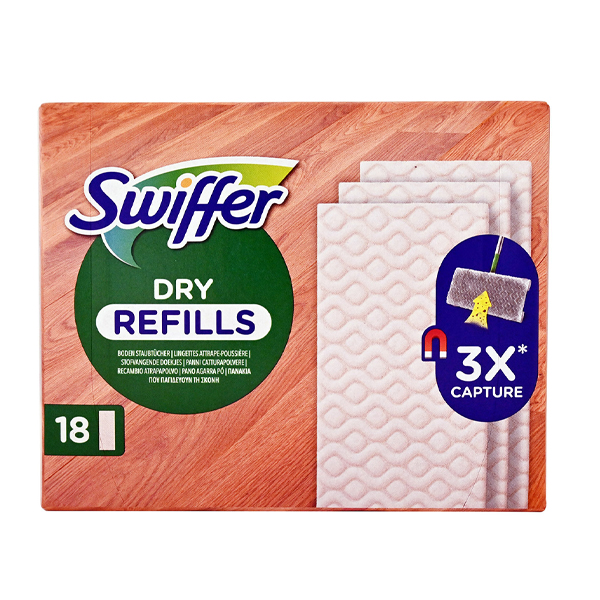 SWIFFER ΣΤΕΓΝΑ ΑΝΤΑΛΛΑΚΤΙΚΑ ΠΑΝΑΚΙΑ 18τεμ. - (ΠΑΡΚΕ)