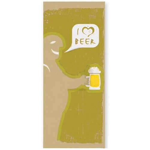 ΚΟΥΒΕΡ ΧΑΡΤΟΠΕΤΣΕΤΑ (38x38cm) - (125τεμ.) (ΜΠΥΡΑ)