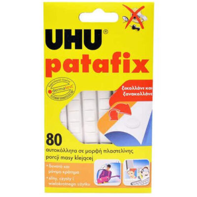 UHU PATAFIX ΑΥΤΟΚΟΛΛΗΤΑ (80τεμ.)