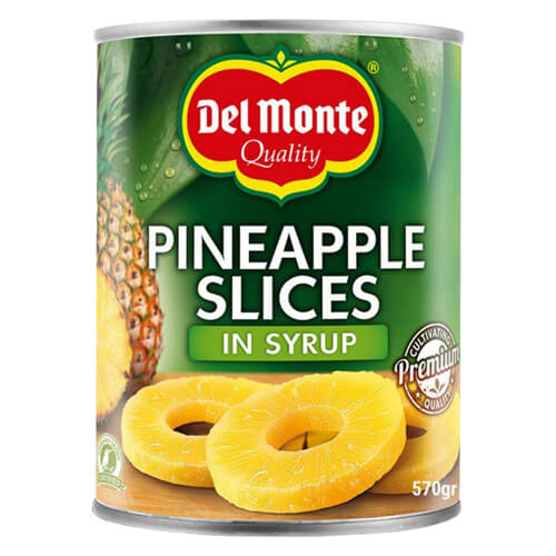 DELMONTE ΑΝΑΝΑΣ ΦΕΤΕΣ ΣΕ ΣΙΡΟΠΙ 570gr.
