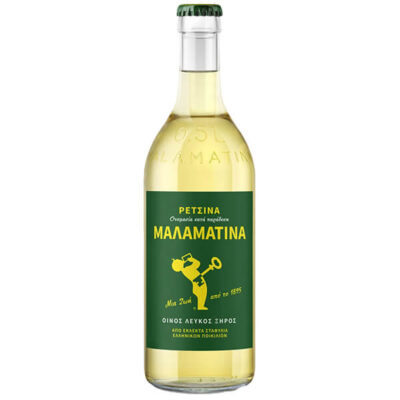 ΜΑΛΑΜΑΤΙΝΑ ΡΕΤΣΙΝΑ  500ml ΠΕΡΙΕΧΟΜΕΝΟ (ΕΠΙΣΤΡΕΦΟΜΕΝΗ ΦΙΑΛΗ)