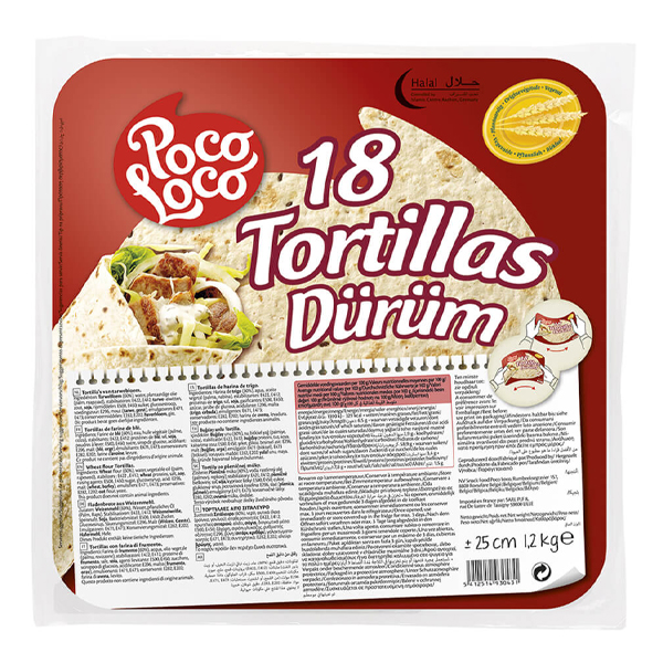 POCO LOCO ΤΟΡΤΙΓΙΑ ΣΤΑΡΕΝΙΑ 25cm (18τεμ.) - 1200gr.