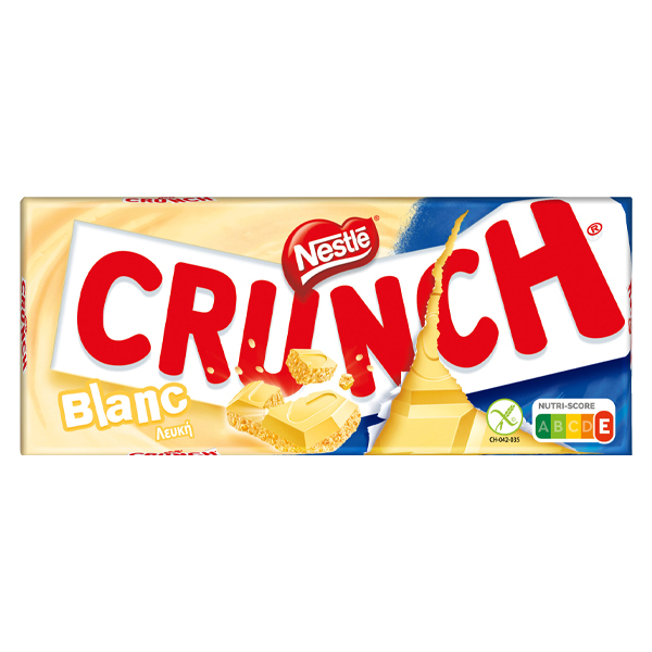CRUNCH ΣΟΚΟΛΑΤΑ 100gr. - (WHITE)