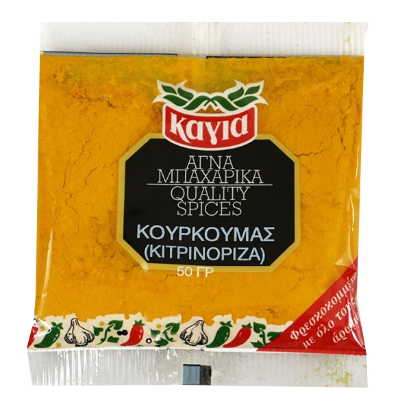 ΚΑΓΙΑ ΚΟΥΡΚΟΥΜΑΣ 50gr. - (ΚΙΤΡΙΝΟΡΙΖΑ) (ΦΑΚΕΛΟΣ)