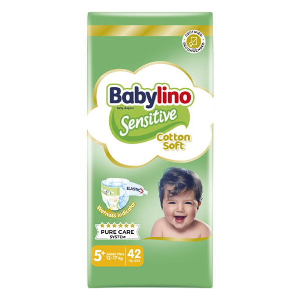 BABYLINO ΠΑΝΕΣ SENSITIVE No5+ (42τεμ.) (12-17kg)