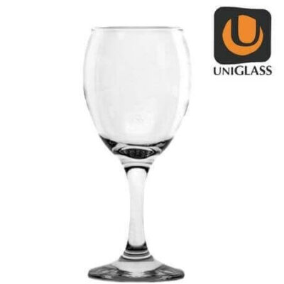 UNIGLASS (93503) ΠΟΤΗΡΙ ΓΥΑΛΙΝΟ ΚΡΑΣΙΟΥ ALEXAND 24,5cl - (12τεμ.)