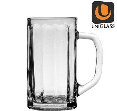 UNIGLASS (50803) ΠΟΤΗΡΙ ΓΥΑΛΙΝΟ ΜΠΥΡΑΣ NICOL 40cl - (6τεμ.)