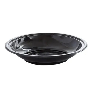 ΣΚΕΥΟΣ ΣΤΡΟΓΓΥΛΟ ΣΑΛΑΤΑΣ PET 1000ml - (50τεμ.) (ΜΑΥΡΟ) (FT-120)