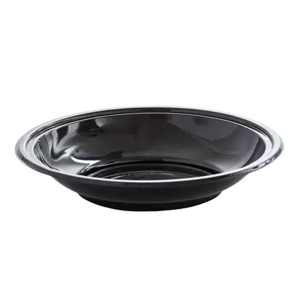 ΣΚΕΥΟΣ ΣΤΡΟΓΓΥΛΟ ΣΑΛΑΤΑΣ PET 1000ml - (50τεμ.) (ΜΑΥΡΟ) (FT-120)