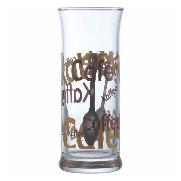 UNIGLASS (91600/D02) ΠΟΤΗΡΙ ΓΥΑΛΙΝΟ COFFEE TIME 29cl - (3τεμ.)