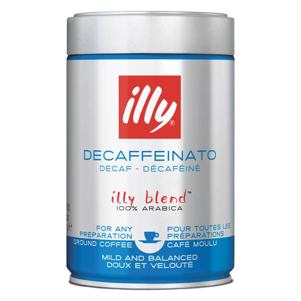 ILLY ESPRESSO 250gr - (DECAF) (ΑΛΕΣΜΕΝΟ) (ΜΠΛΕ ΒΑΖΟ)