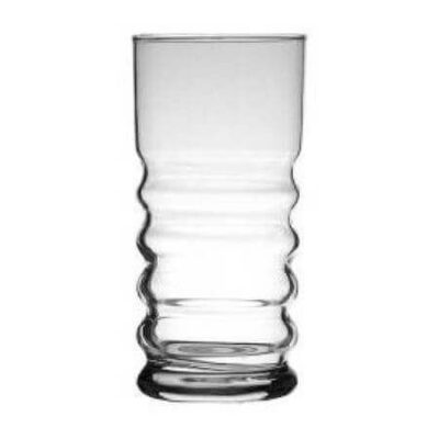 UNIGLASS (91805) ΠΟΤΗΡΙ ΓΥΑΛΙΝΟ ΝΕΡΟΥ TWIST 38cl - (3τεμ.)