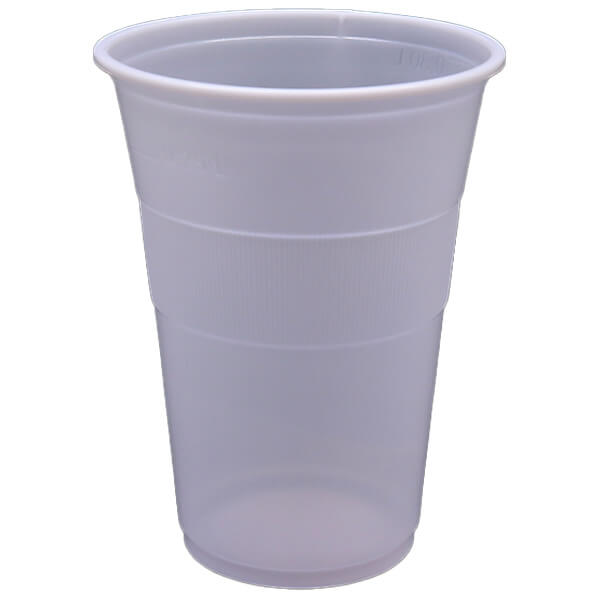 ΠΟΤΗΡΙ ΦΡΑΠΕ 330ml (Νο 508) - (50τεμ.) (ΛΕΥΚΟ) (LUX PLAST)