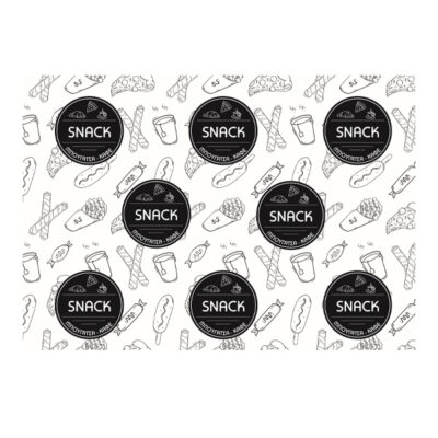 ΡΙΖΟΧΑΡΤΟ ΤΥΠΩΜΕΝΟ (SNACK) (1 ΧΡΩΜΑ) - (23x30cm) - (10kg)