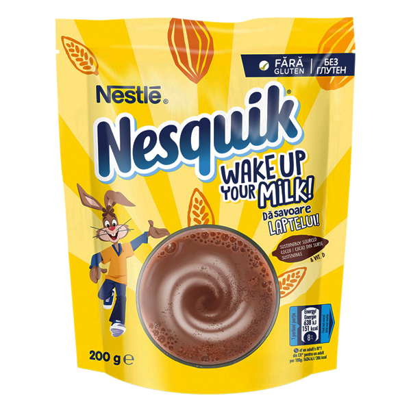 NESQUIK ΚΑΚΑΟ 200gr - (ΣΑΚΟΥΛΑΚΙ) (ΕΙΣΑΓΩΓΗΣ)